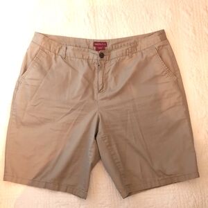 Merona Khaki Bermuda Shorts Size 16